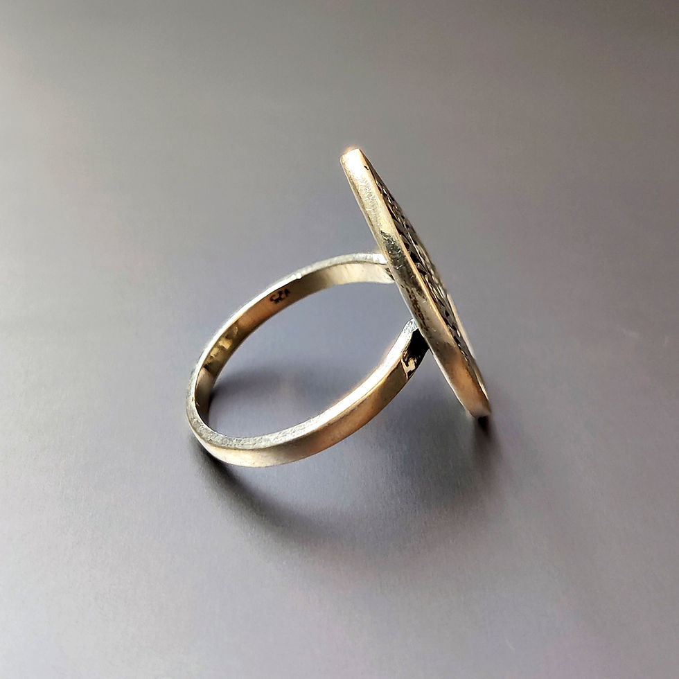Miniaturbild: Plain Silver Ring (4.3 Grams)