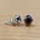 Thumbnail: Ruby Agate Studs (2.1 Grams)