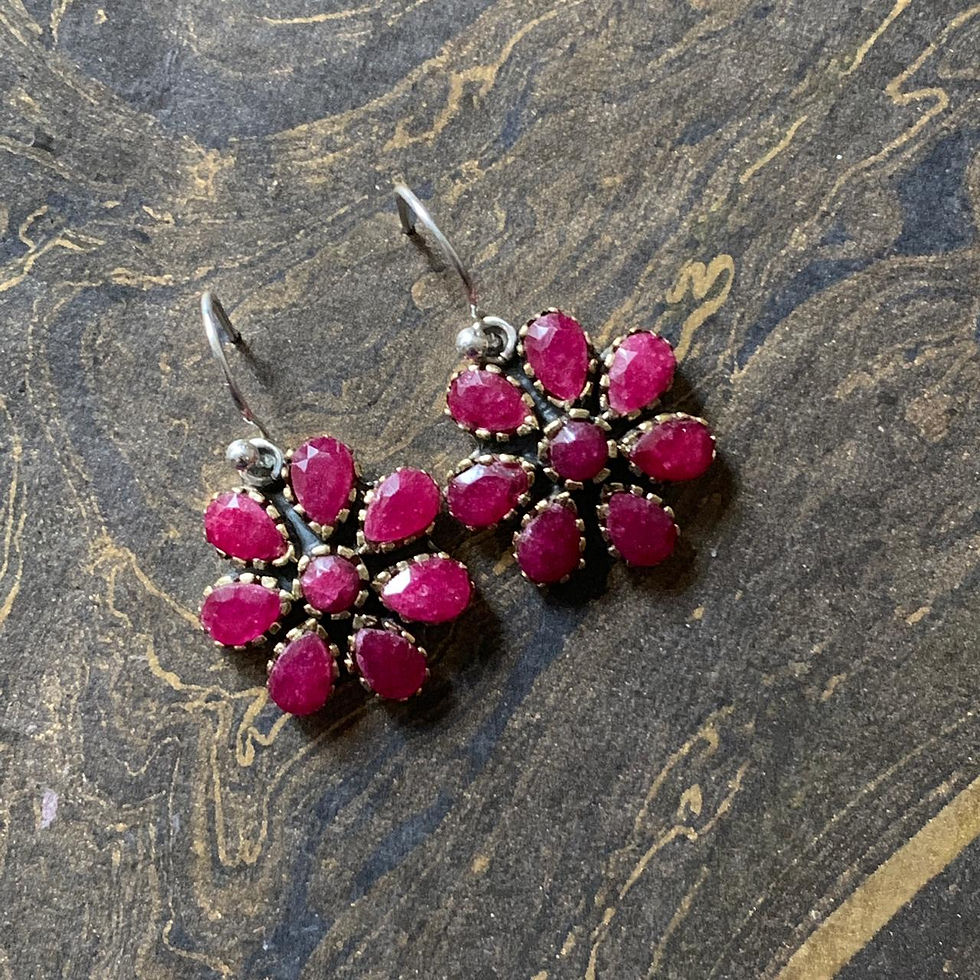Miniaturbild: Ruby Earring (5.7 Grams)