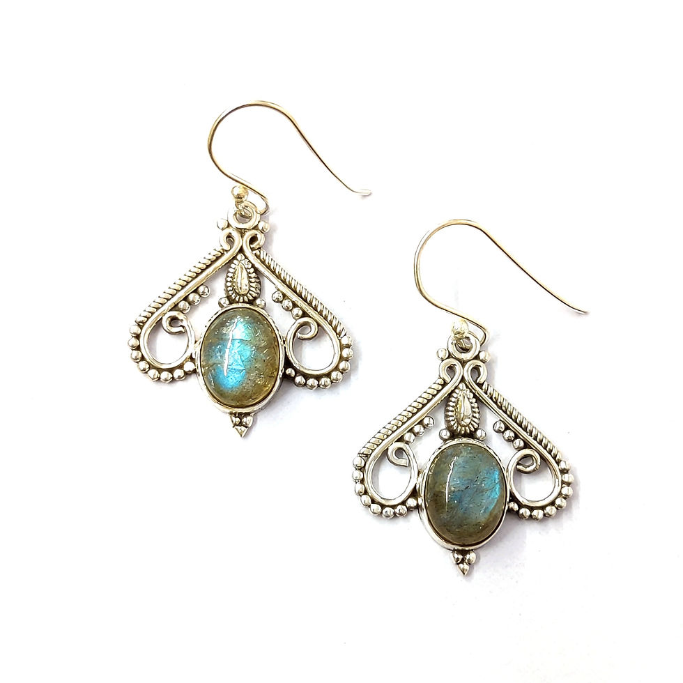 Labradorite Earring (4.7 Grams)