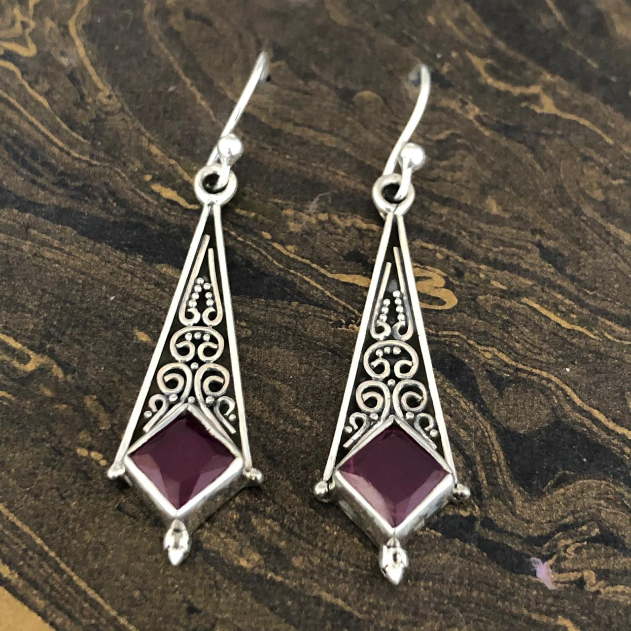 Ruby Earrings (4.9 Grams)