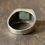 Miniatura: Aqua Chalcedony Signet Ring (8.6 Grams)