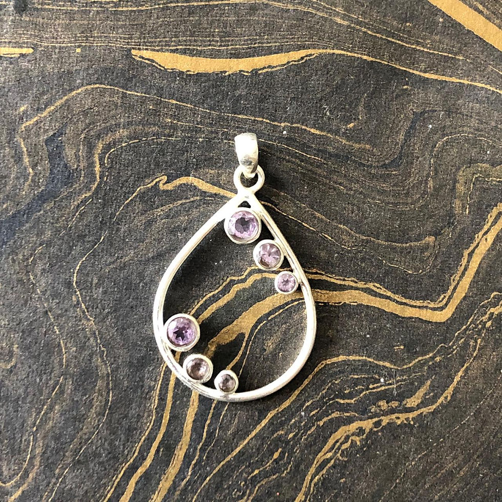 Designer Amethyst Pendant