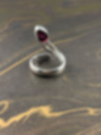 Miniatura: Natural Garnet Adjustable Ring (4.0 Grams)