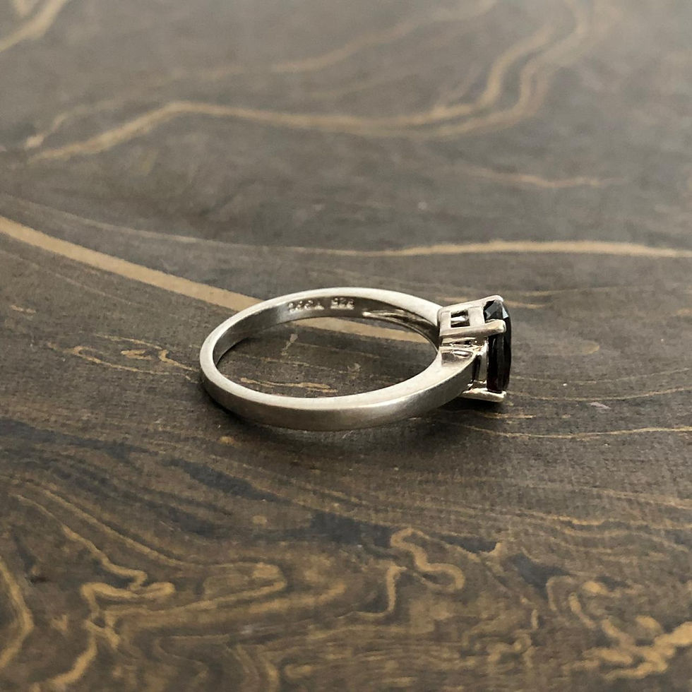 Miniaturbild: Designer Garnet Ring (2.6 Grams)
