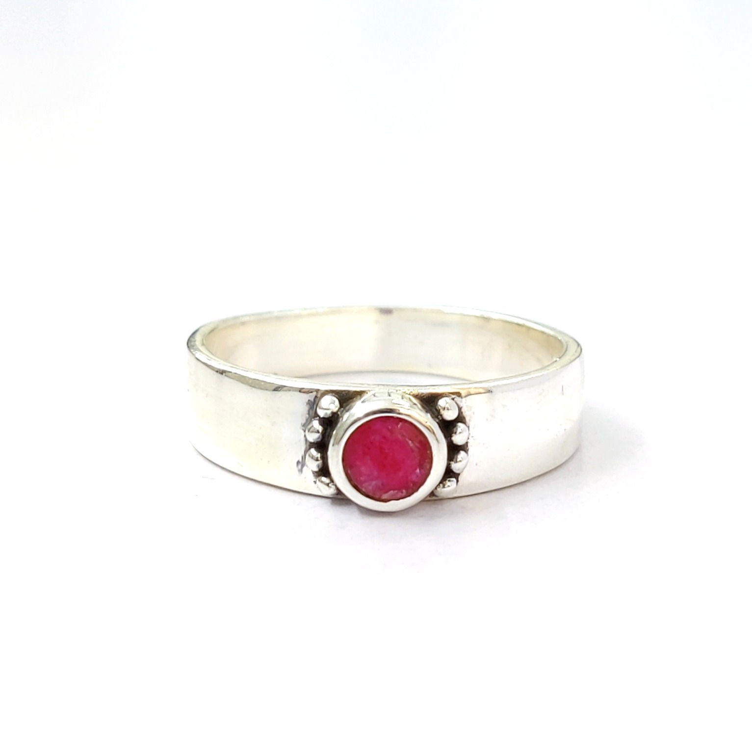 Ruby Agate Ring (3.6 Grams)