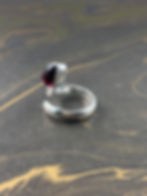 Miniatura: Natural Garnet Adjustable Ring (4.0 Grams)