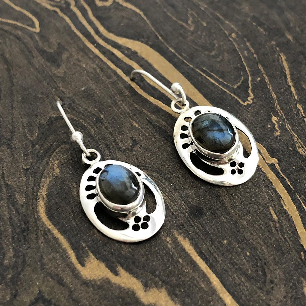 Miniatura: Labradorite Earring (3.9 Grams)