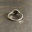 Miniatura: Dainty Garnet Silver Ring (1.8 Grams)