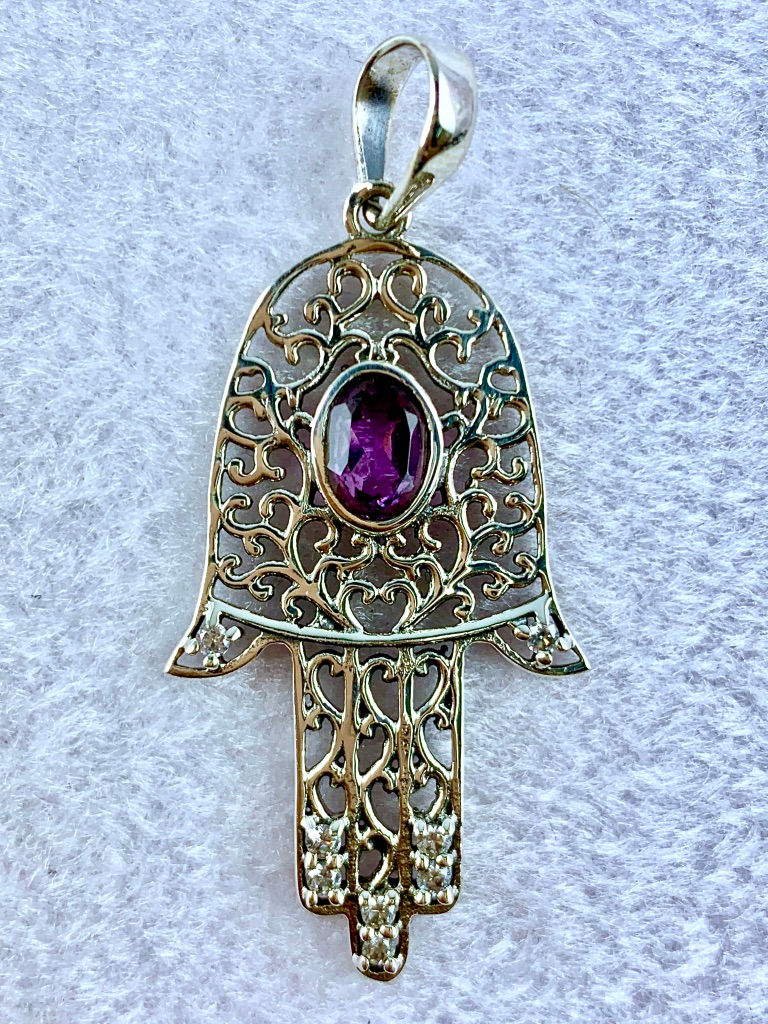 Designer Amethyst Pendant