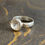 Miniature : Designer Aqua Chalcedony Ring (4.1 Grams)