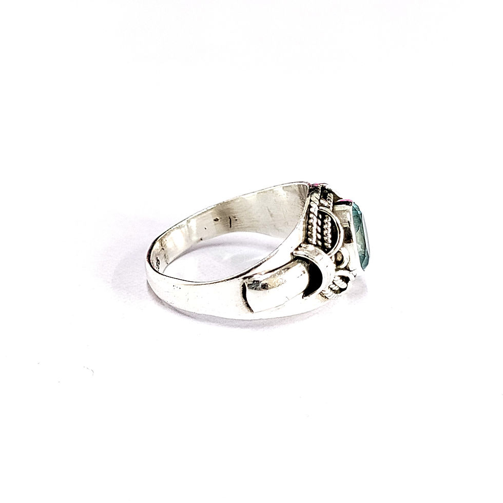 Miniatyrbild: Blue Quartz Ring (5.1 Gram)