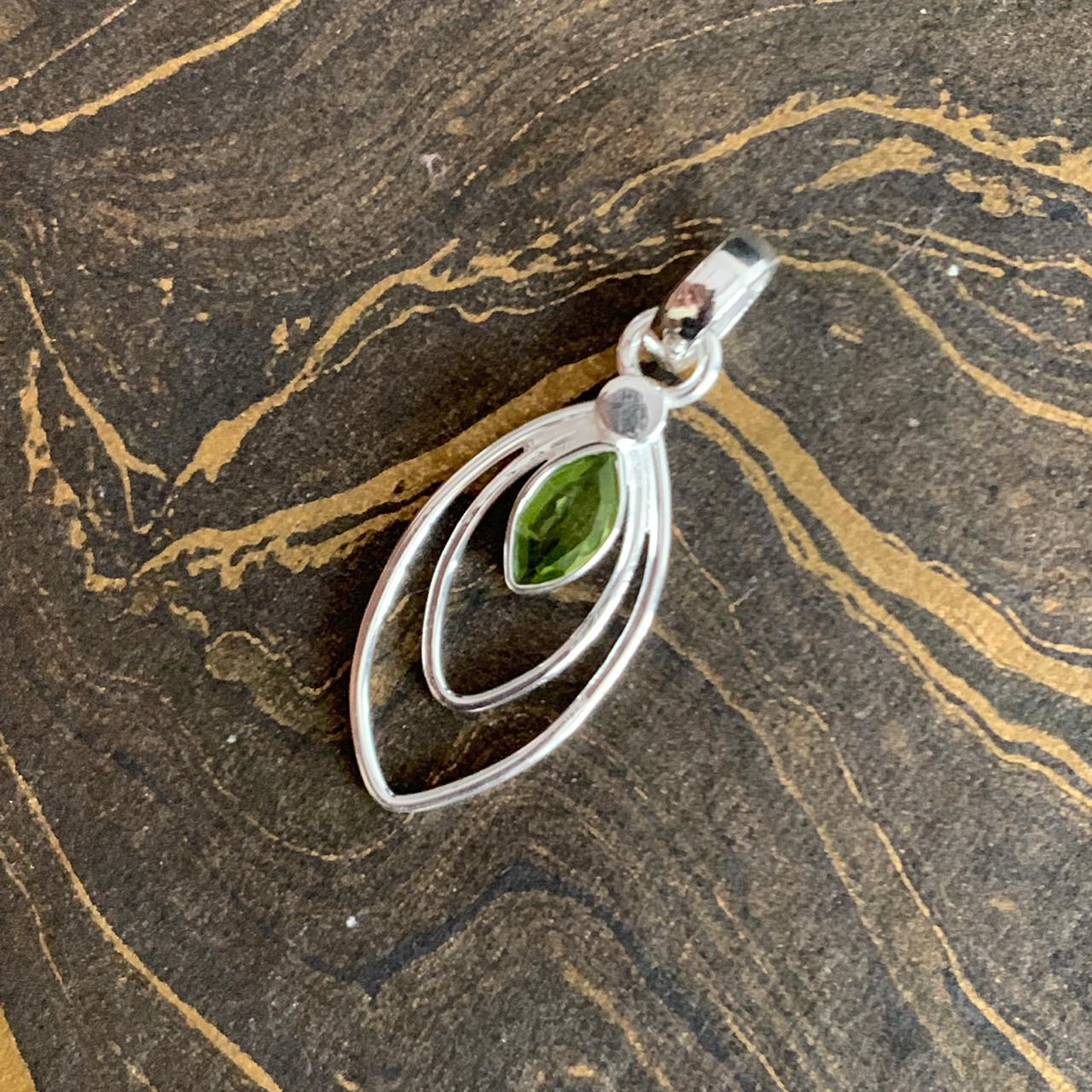 Designer Peridot Pendant
