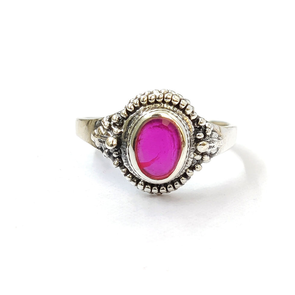 Ruby Agate Ring (3.6 Grams)