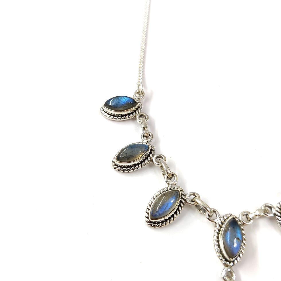 Thumbnail: Labradorite Necklace (16.0 Grams)