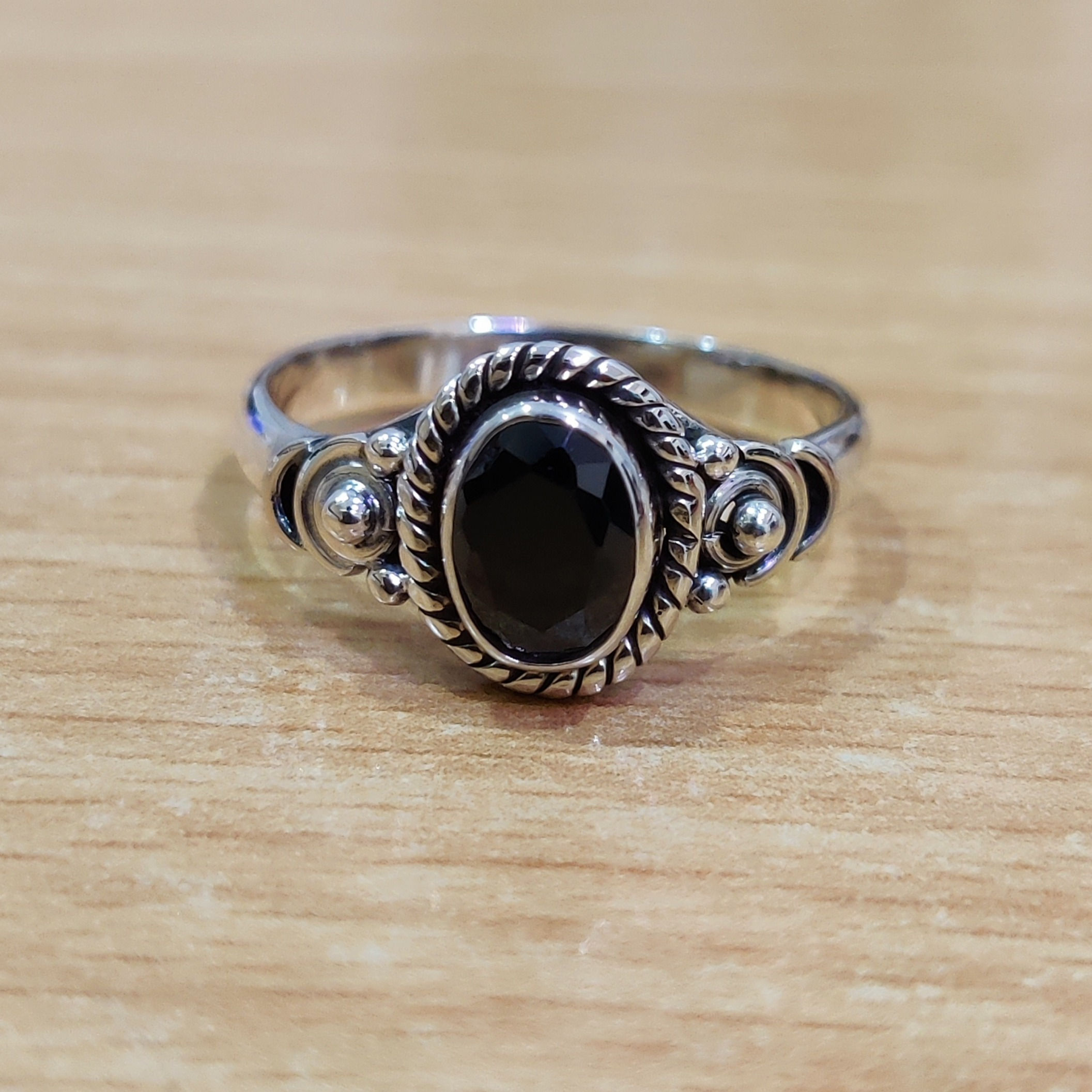 Black Onyx Ring (3.3 Grams)