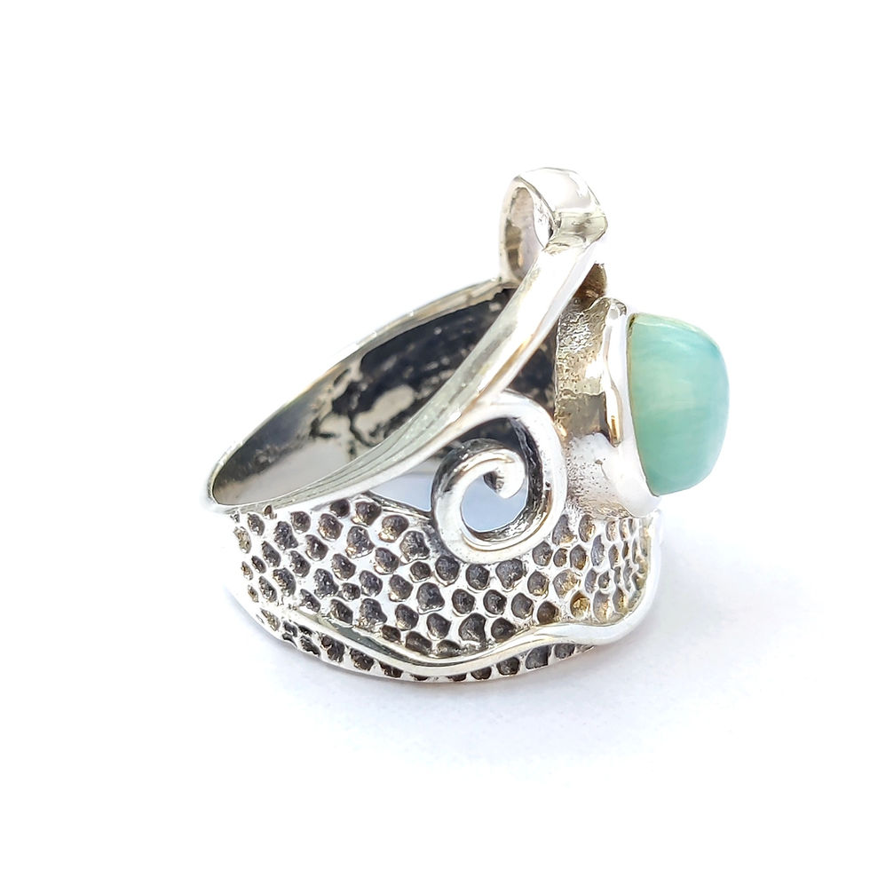 Miniatyrbild: Larimar Ring (7.4 Grams)