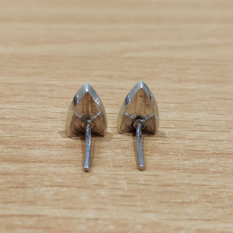 Miniatura: Plain Silver Studs (1.9 Grams)