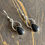 Miniature : Black Onyx Earrings (4.5 Grams)