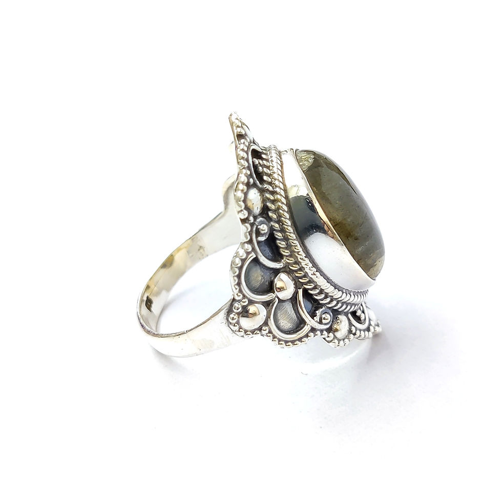 Miniaturbild: Labradorite Ring (8.7 Grams)