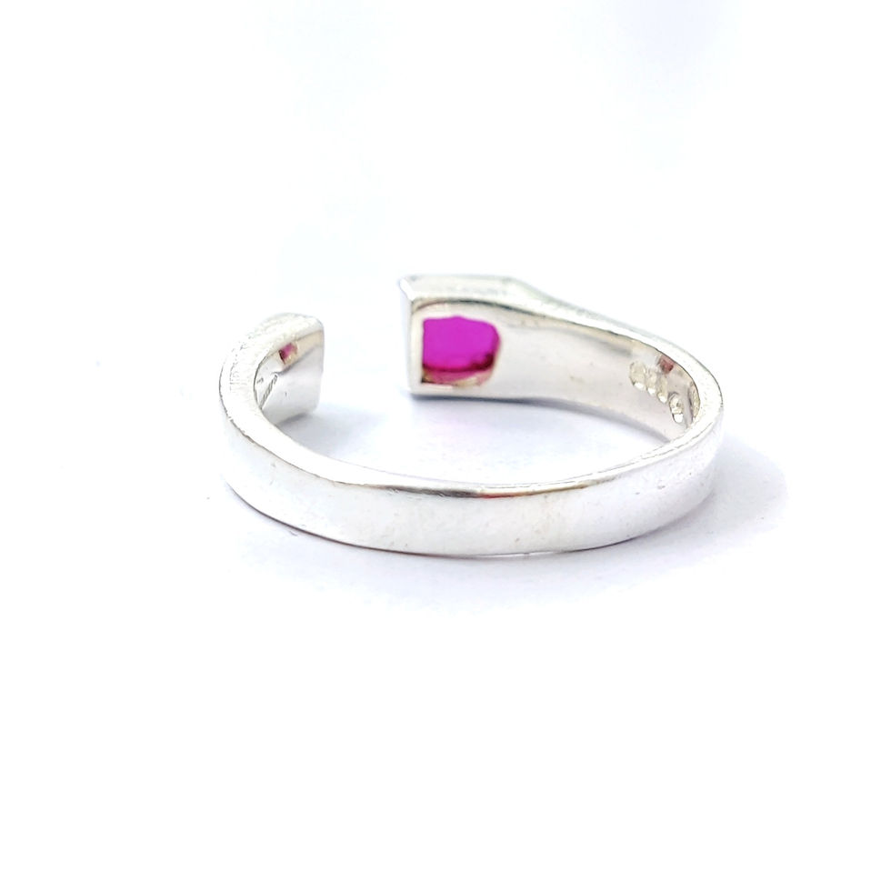 Thumbnail: Ruby Agate Ring (3.1 Grams)