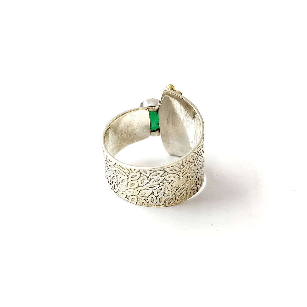 Miniatura: Green Onyx Ring (6.6 Grams)