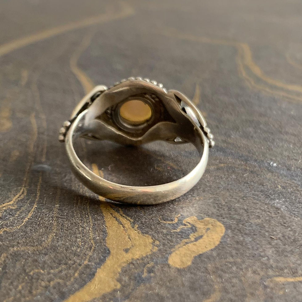 Miniaturbild: Designer Pearl Ring (3.9 Grams)