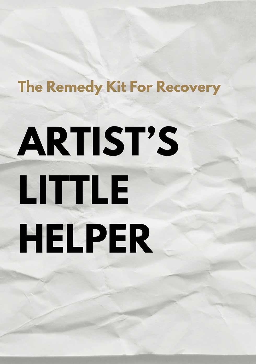 artists little helper overcome creative block cover