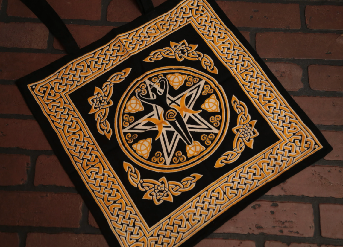 Altar Cloth Pendulum Divination Tote bag