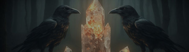 Freya artist of mystical crow