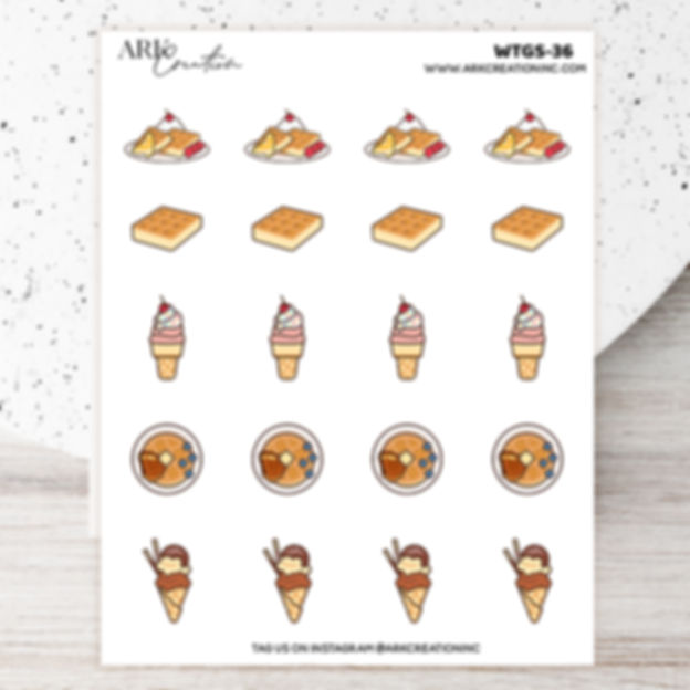 Waffle & Ice cream WTGS-36