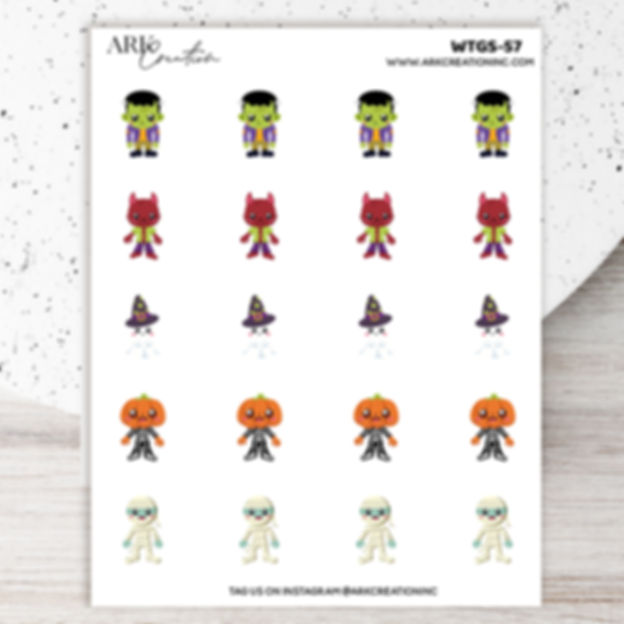 Halloween Creatures WTGS-57
