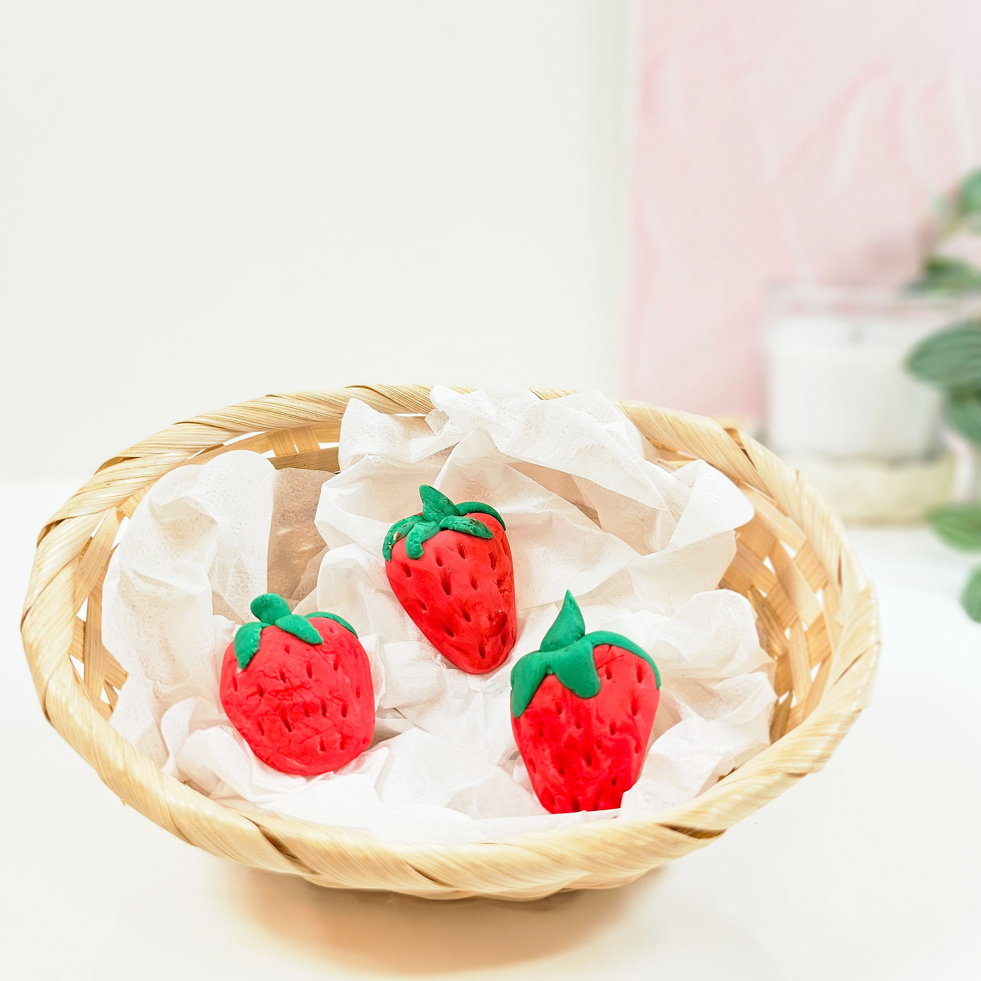 Knetseife Früchte diy anleitung erdbeere Zitrone
