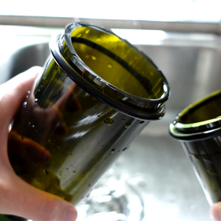 Glasflasche schneiden anleitung für anfänger