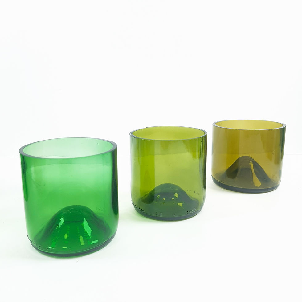DIY Weinflasche schneiden Glas schneiden Flasche
