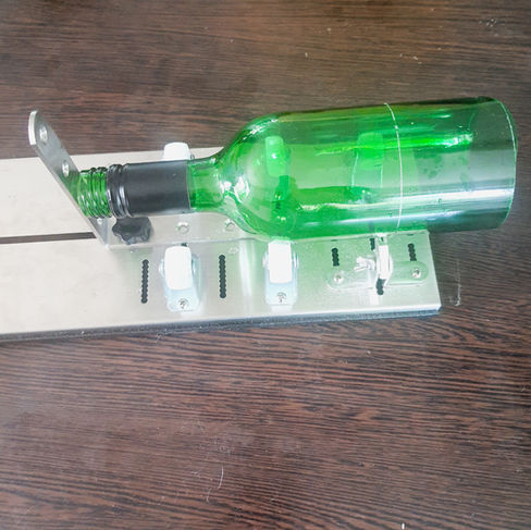 DIY Glasflasche schneiden