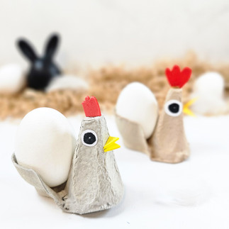 Hahn Eierbecher Ostern