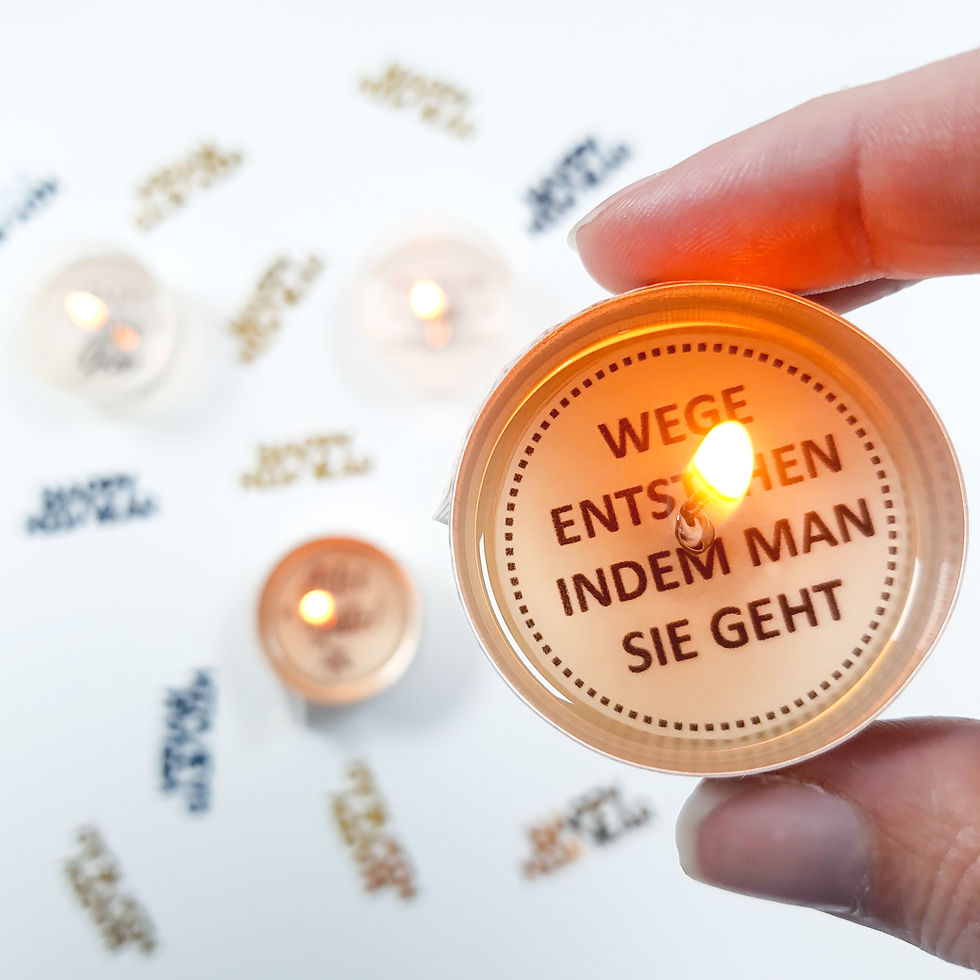 Miniaturbild: Teelicht-Botschaften - SILVESTER