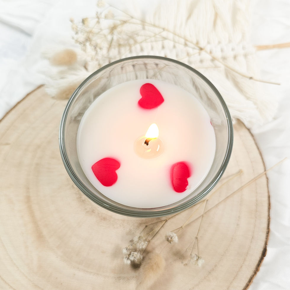 diy kerzen gießen herzen hack anleitung geschenkidee romatisch liebe valentinstag muttertag hochzeit