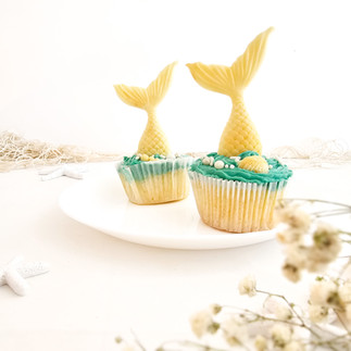 diy rezept muffin schwanzflossemaritim meerjungfrau