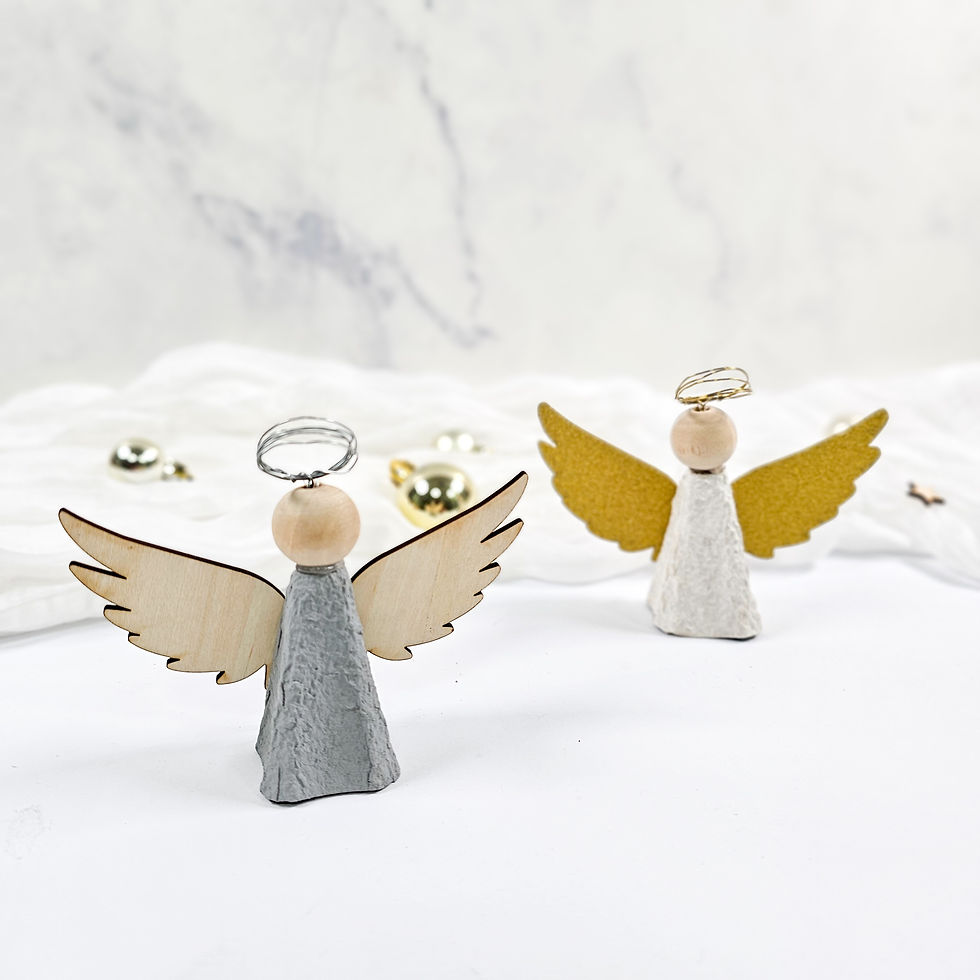 DIY Engel basteln eierkarton deko weihnachten anhänger upcycling