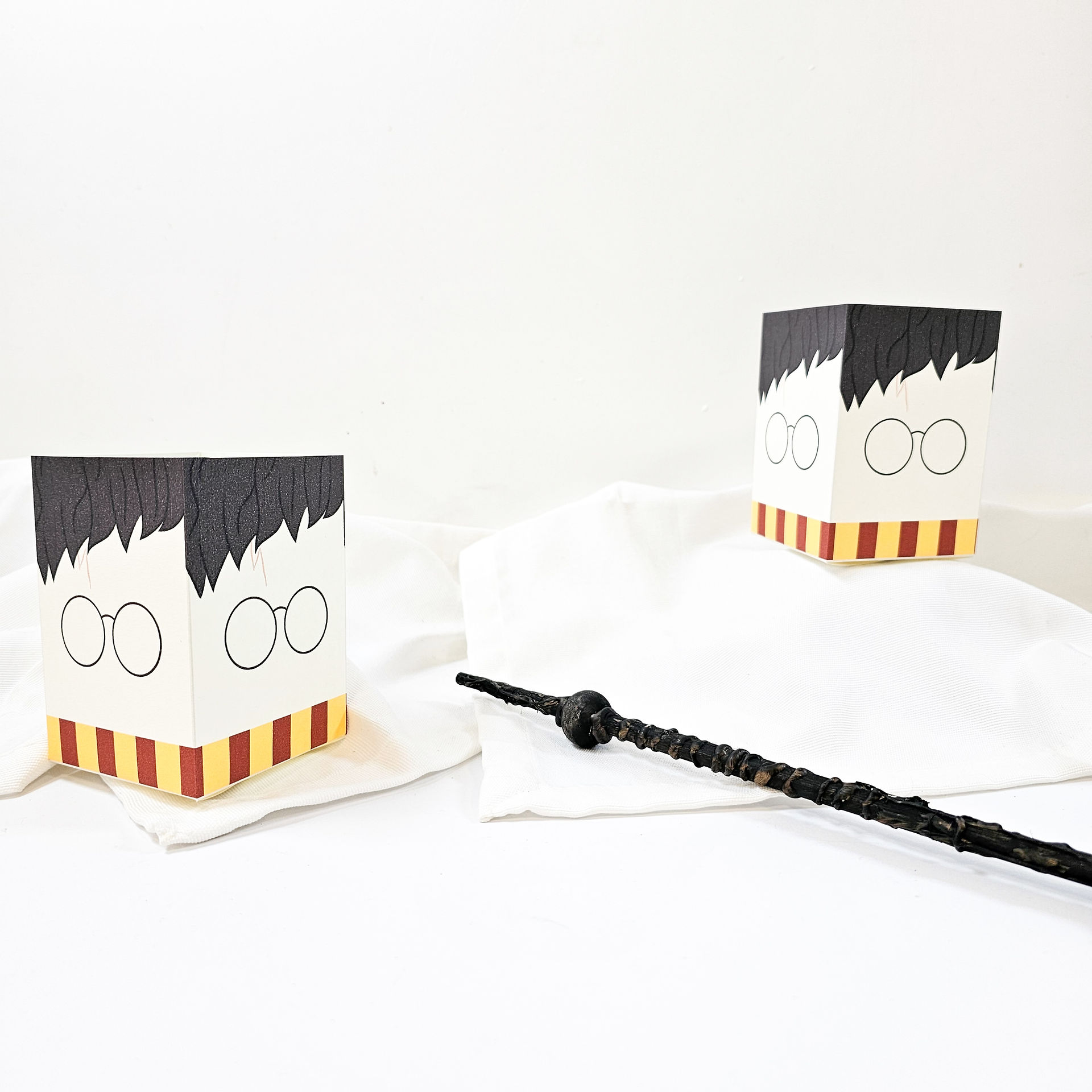 diy popcornbecher filmeabend harry potter bastelanleitung
