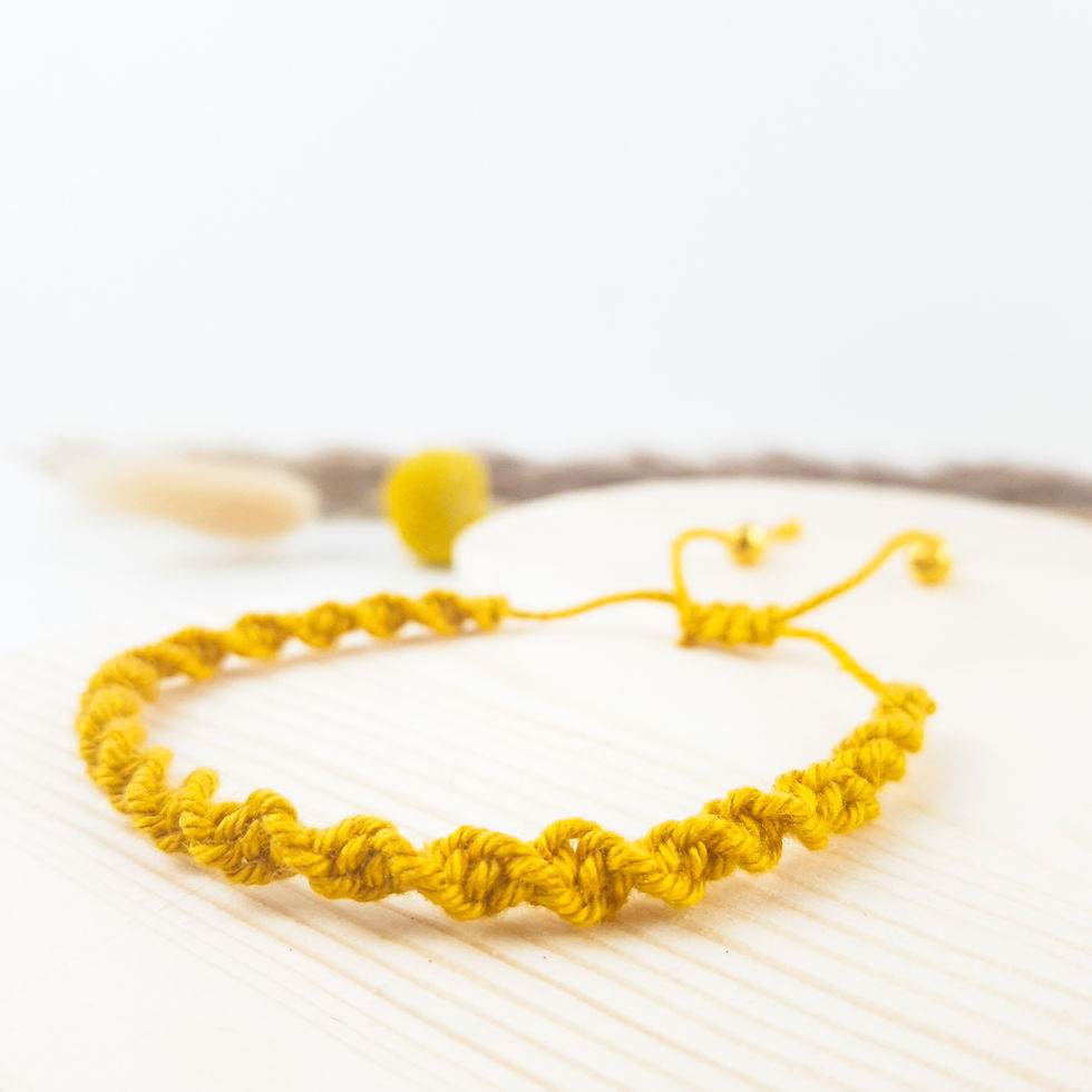 DIY Armband knüpfen Makramee anleitung anfänger