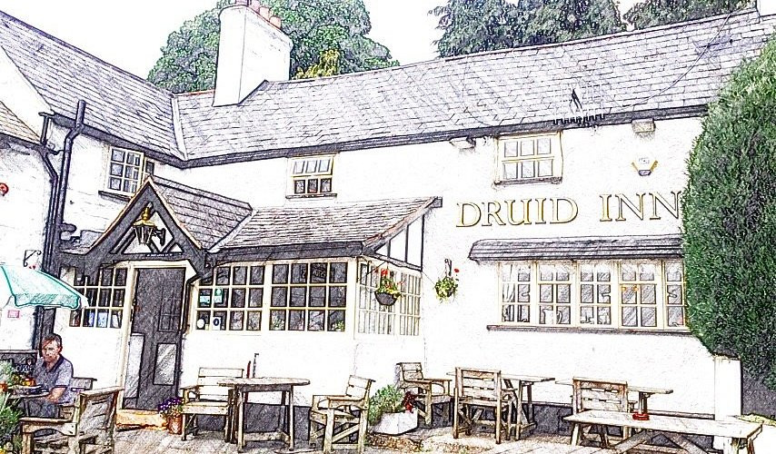 Druid Inn LLanferres in Mold