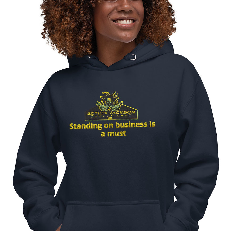 Thumbnail: Staple hoodie with large embroidery