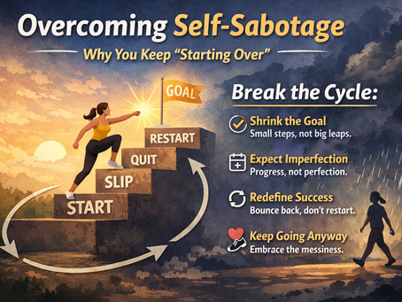 Overcoming Self-Sabotage: Why You Keep “Starting Over”