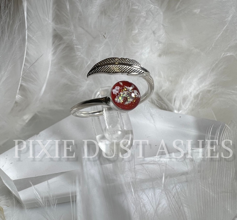 Thumbnail: ADJUSTABLE FEATHER RING