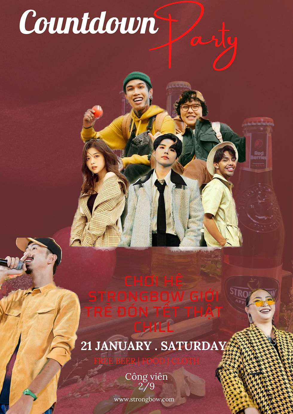 Chơi hệ Strongbow giới trẻ đón Tết thật Chill