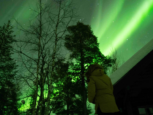 Erfahre alles über Polarlichter in Lappland: Entstehung, beste Beobachtungsorte und unsere eigenen Erlebnisse im Winter 2022. Magie am Himmel!