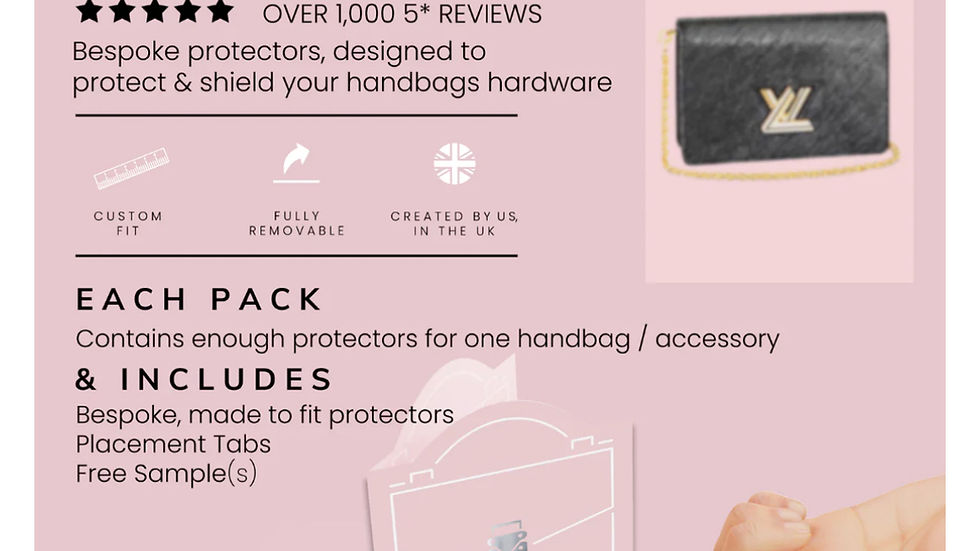 Protecteurs compatible avec  LV Twist Belt Bag